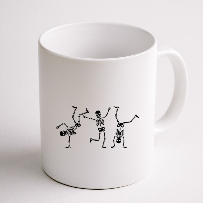 Dancing Skeletons Dance Challenge Halloween Scary Skeleton Vneck Mug