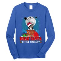 Dear Santa Define Naughty Chihuahua Dog Funny Christmas Funny Gift Long Sleeve Shirt