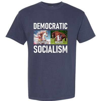 Democratic Socialism Garment-Dyed Heavyweight T-Shirt