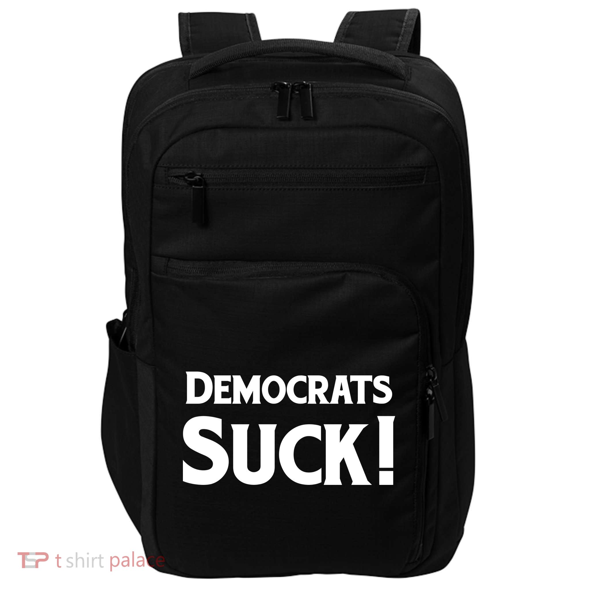Democrats Suck Impact Tech Backpack
