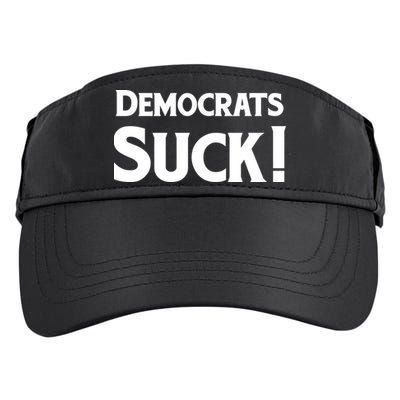 Democrats Suck Adult Drive Performance Visor