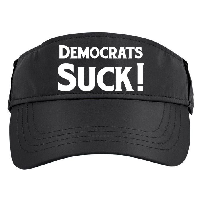 Democrats Suck Adult Drive Performance Visor