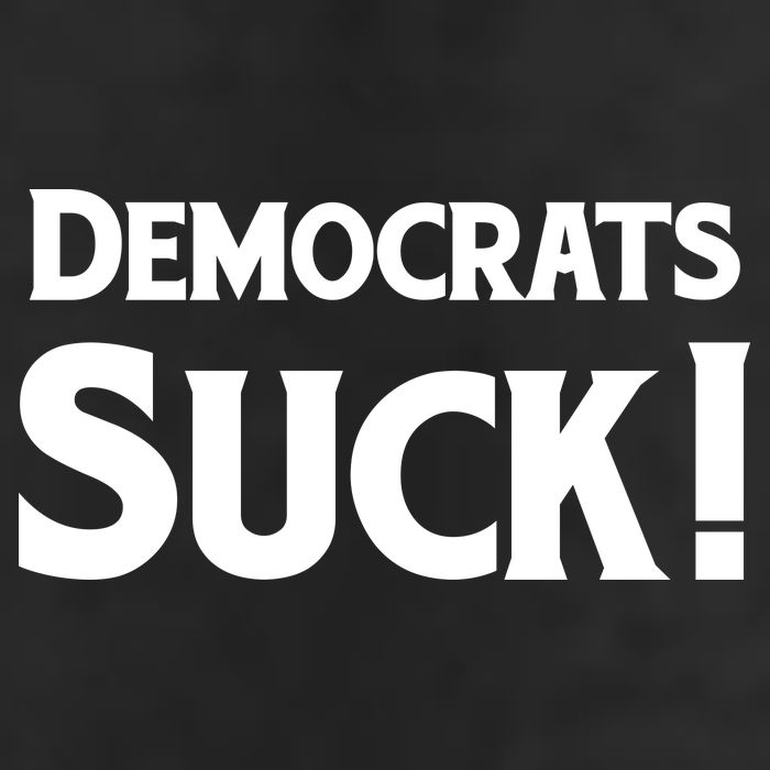 Democrats Suck Adult Drive Performance Visor