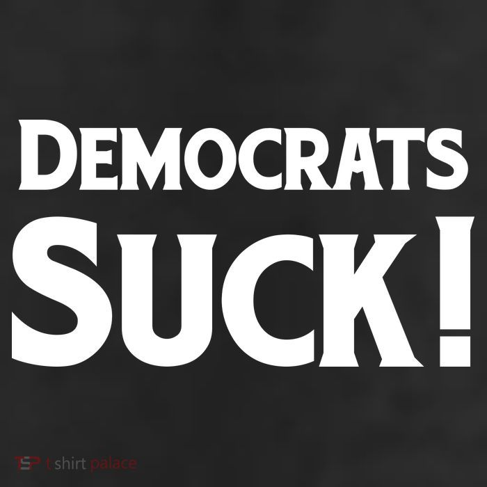 Democrats Suck 11oz C Handle Ceramic Mug