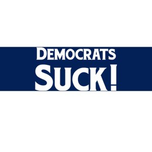 Democrats Suck Bumper Sticker