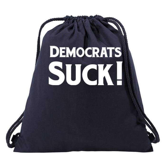 Democrats Suck Drawstring Bag