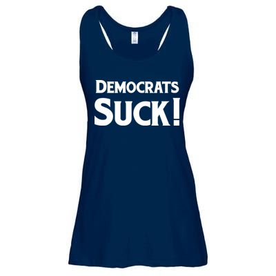 Democrats Suck Ladies Essential Flowy Tank
