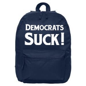 Democrats Suck 16 in Basic Backpack