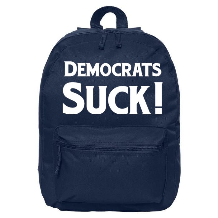 Democrats Suck 16 in Basic Backpack