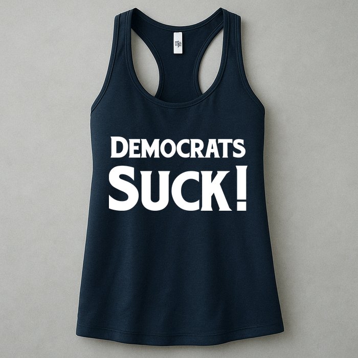 Democrats Suck Womens Tank Top
