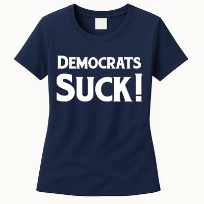 Democrats Suck Womens T-Shirt