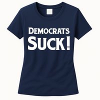 Democrats Suck Womens T-Shirt