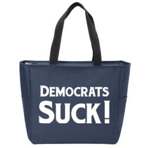 Democrats Suck Zip Tote Bag