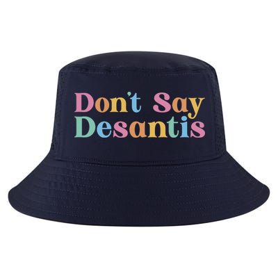 Dont Say Desantis Retro Cool Comfort Performance Bucket Hat