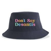 Dont Say Desantis Retro Sustainable Bucket Hat