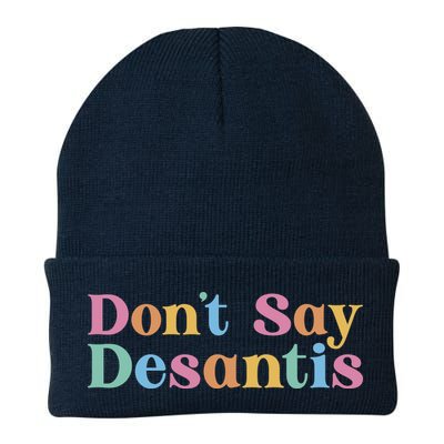 Dont Say Desantis Retro Beanie