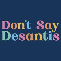 Dont Say Desantis Retro Drawstring Bag