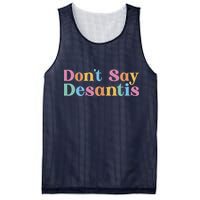 Dont Say Desantis Retro Mesh Reversible Basketball Jersey Tank