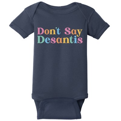 Dont Say Desantis Retro Baby Bodysuit