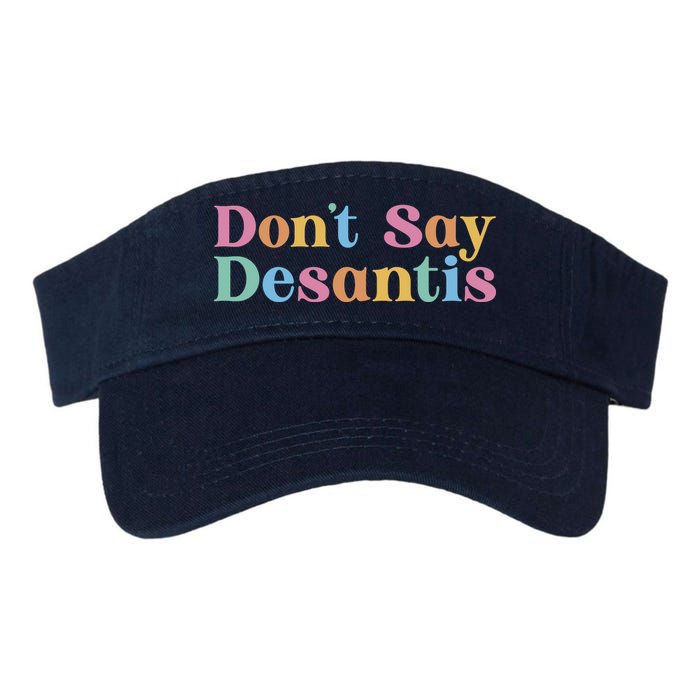Dont Say Desantis Retro Visor
