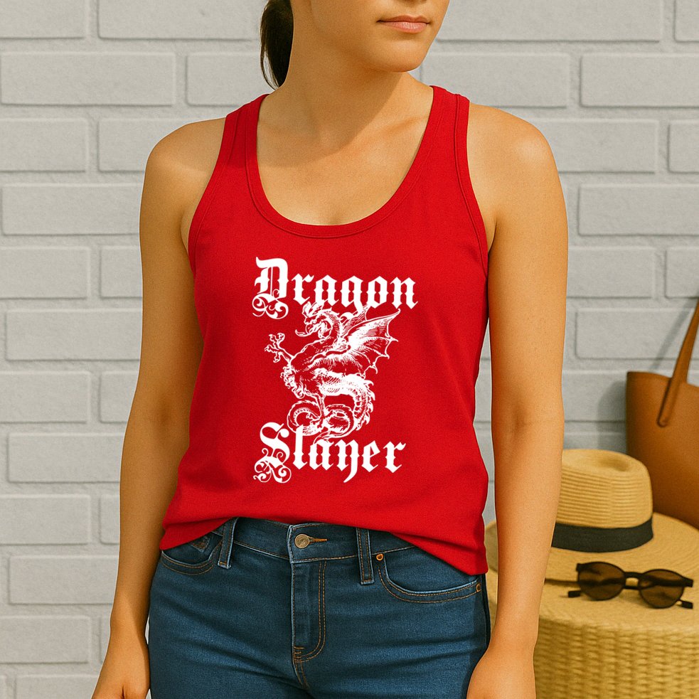 Dragon Slayer Womens Tank Top