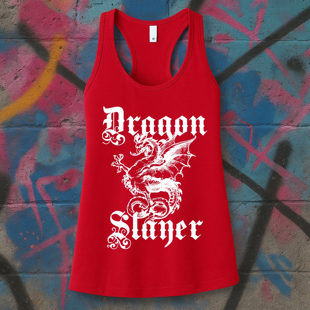 Dragon Slayer Womens Tank Top