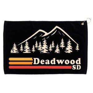 D.E.A.D.W.O.O.D South Dakota Mountains Grommeted Golf Towel