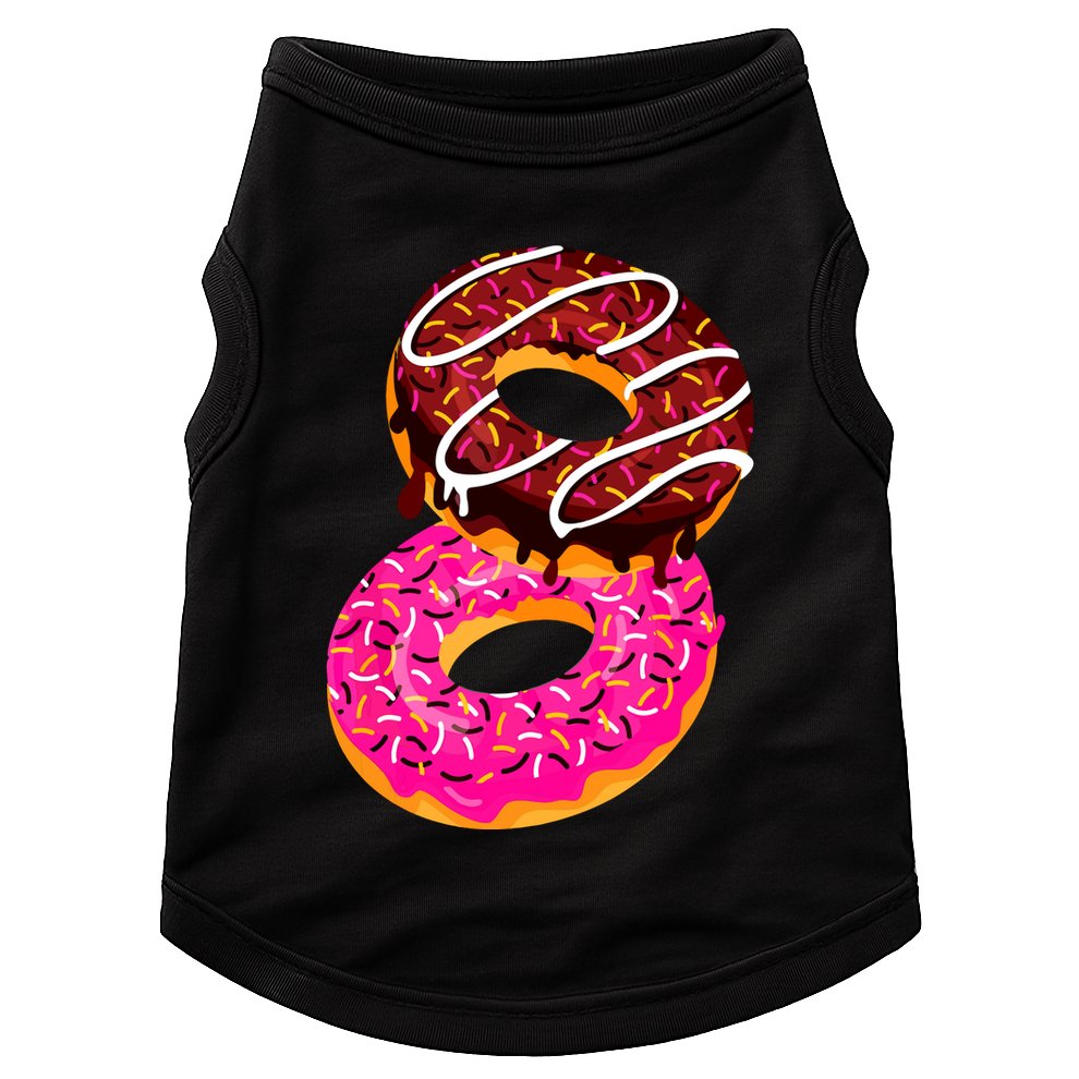Donut Sweet Dessert Snack Funny Doughnut Food Lover Gifts Doggie Tank