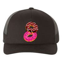 Donut Sweet Dessert Snack Funny Doughnut Food Lover Gifts Yupoong Adult 5-Panel Trucker Hat