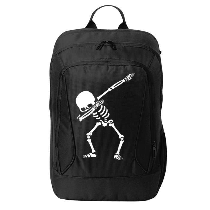 Dabbing Skeleton City Backpack