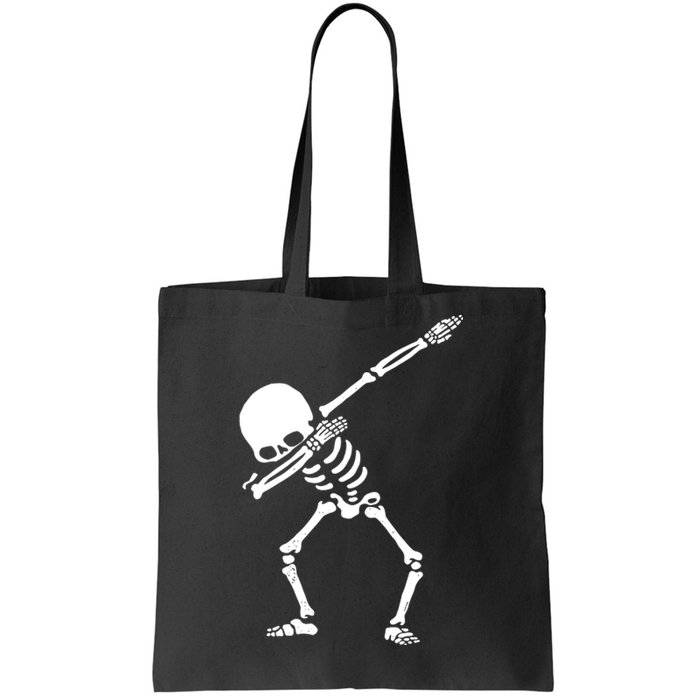 Dabbing Skeleton Tote Bag