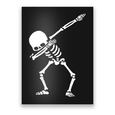 Dabbing Skeleton Poster