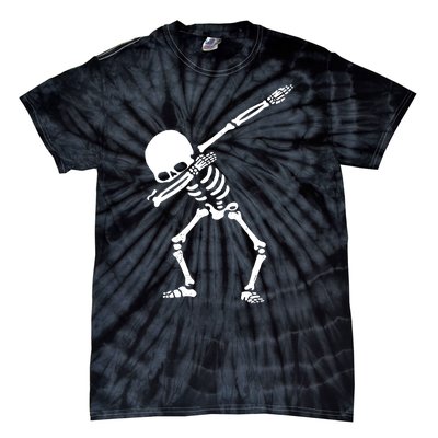 Dabbing Skeleton Tie-Dye T-Shirt