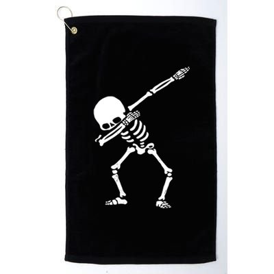 Dabbing Skeleton Platinum Collection Golf Towel