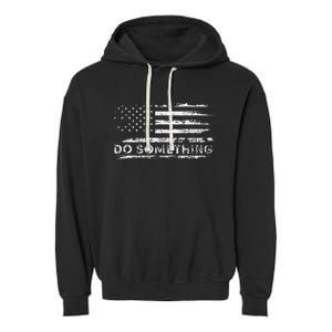 Do Something  DonT Boo Vote Garment-Dyed Fleece Hoodie