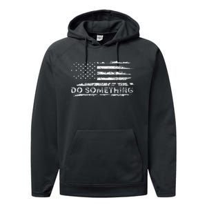 Do Something  DonT Boo Vote Performance Fleece Hoodie