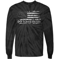 Do Something  DonT Boo Vote Tie-Dye Long Sleeve Shirt