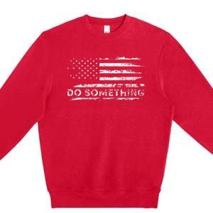 Do Something  DonT Boo Vote Premium Crewneck Sweatshirt