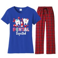 Dental Squad Dental Assistant Dentist Happy Valentine's Day Gift Women's Flannel Pajama Set