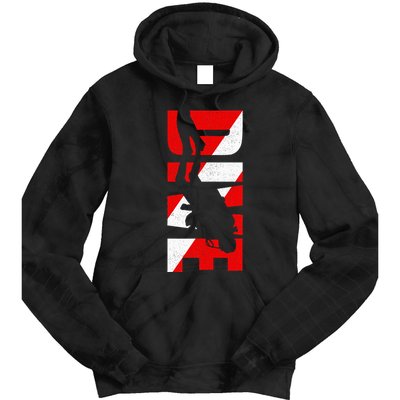 Dive Scuba Diving Apparel Scuba Diving Tie Dye Hoodie