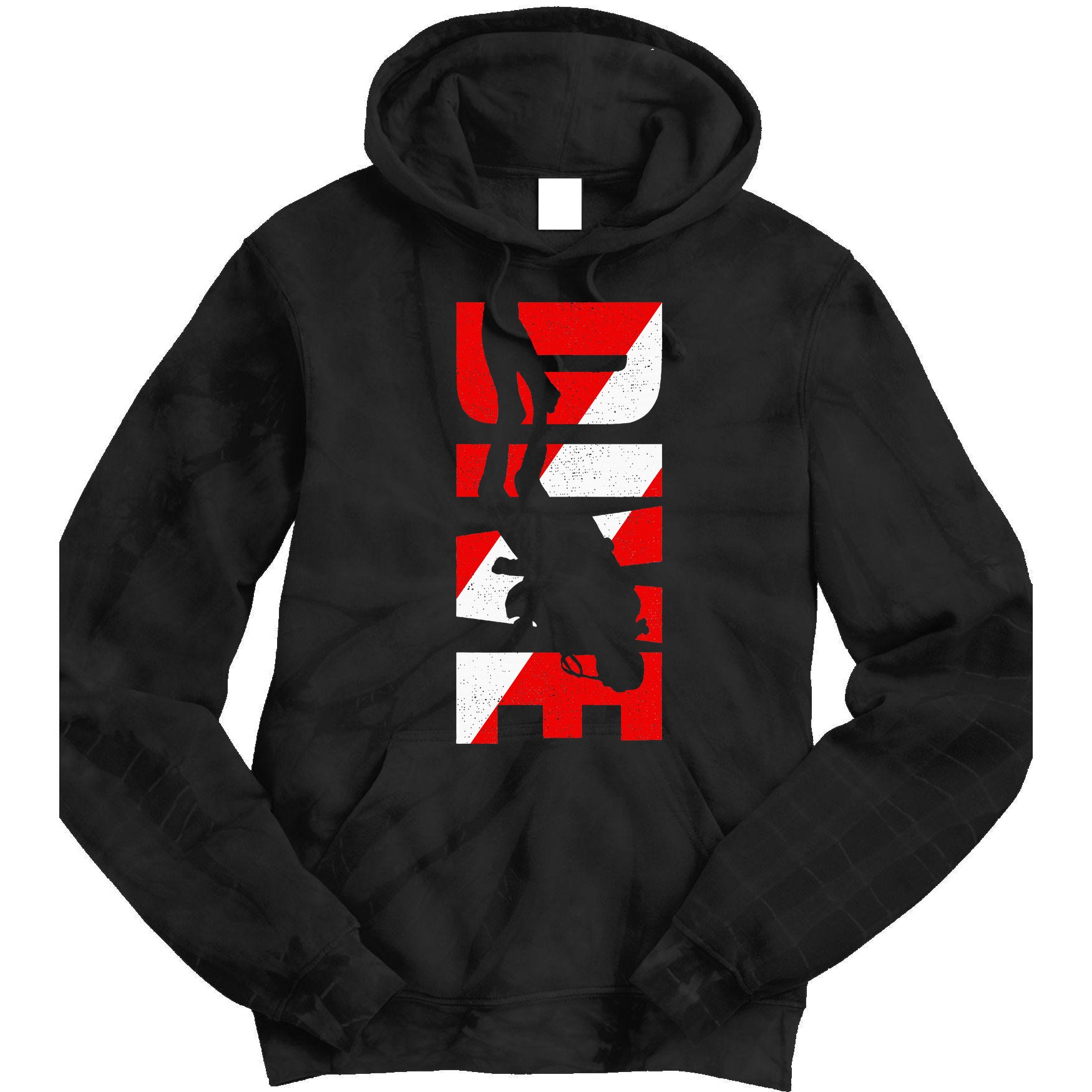 Dive Scuba Diving Apparel Scuba Diving Tie Dye Hoodie