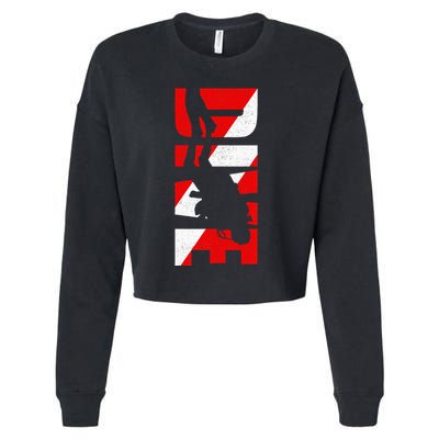 Dive Scuba Diving Apparel Scuba Diving Cropped Pullover Crew
