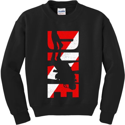 Dive Scuba Diving Apparel Scuba Diving Kids Sweatshirt