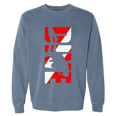 Dive Scuba Diving Apparel Scuba Diving Garment-Dyed Sweatshirt