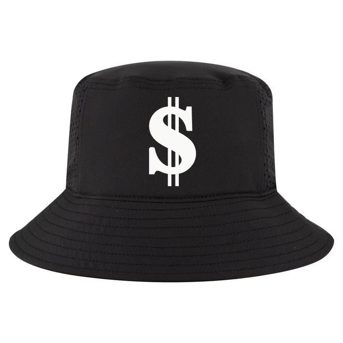 Dollar Sign Cool Comfort Performance Bucket Hat