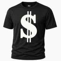 Dollar Sign Cooling Performance Crew T-Shirt