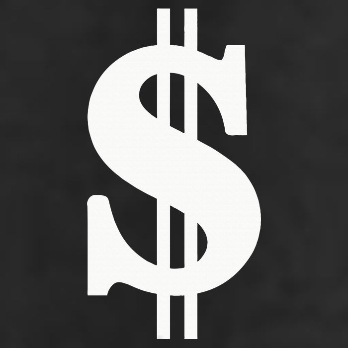 Dollar Sign Adult Drive Performance Visor