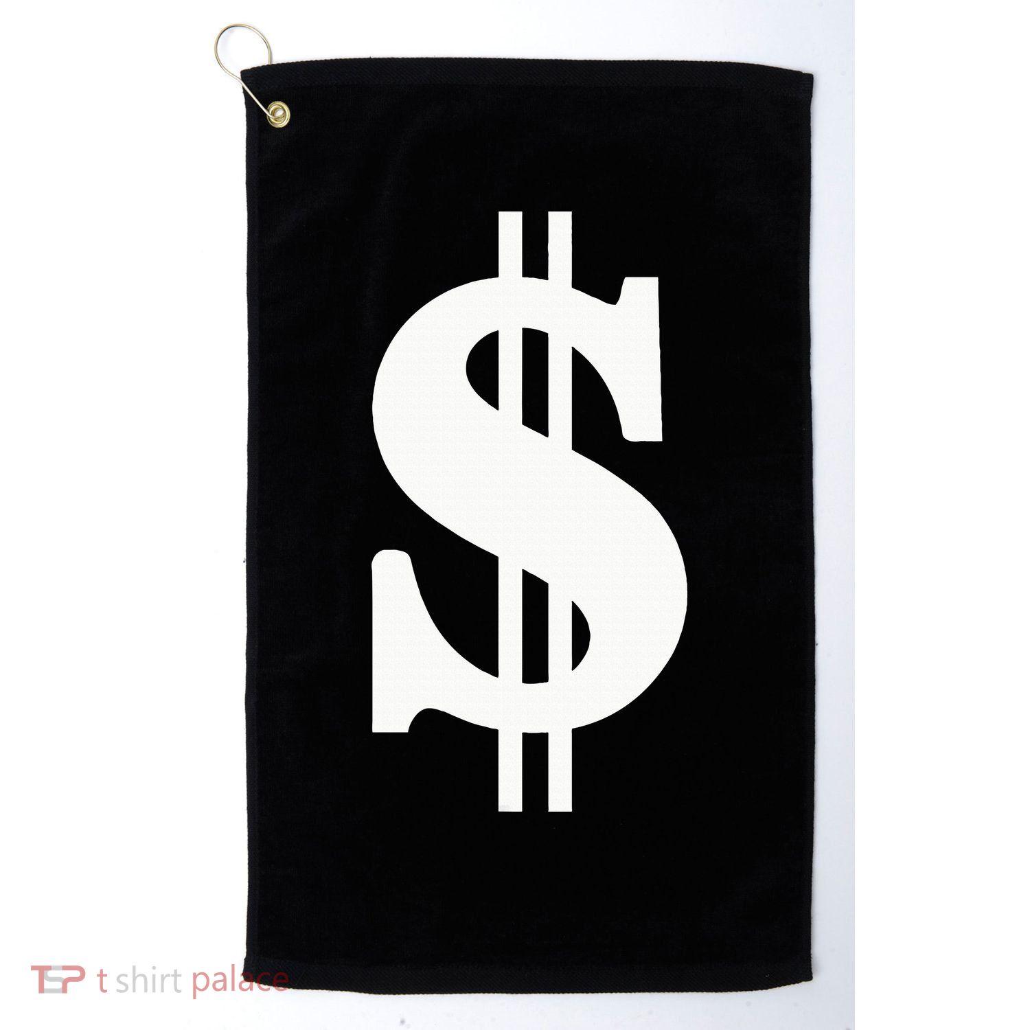 Dollar Sign Golf Towel