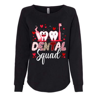 Dental Squad Dental Assistant Dentist Happy Valentine's Day Gift Womens California Wash Sweatshirt