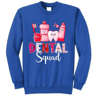 Dental Squad Dental Assistant Dentist Happy Valentine's Day Cool Gift Sweatshirt